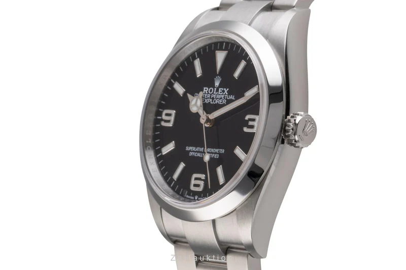 Rolex Explorer steel automatic men's watch 124270 [2505144]