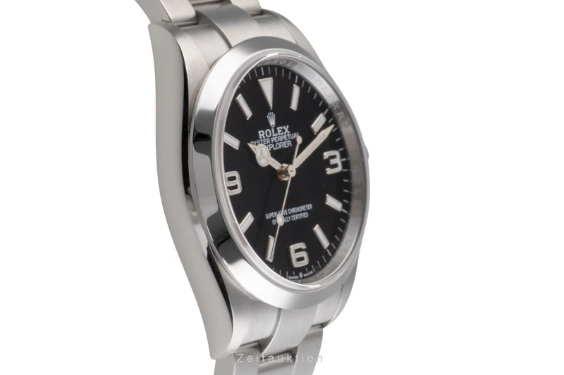 Rolex Explorer steel automatic men's watch 124270 [2505144]