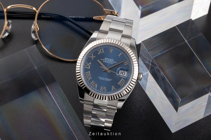 Rolex Datejust steel / white gold automatic men's watch 126334 [2504896]