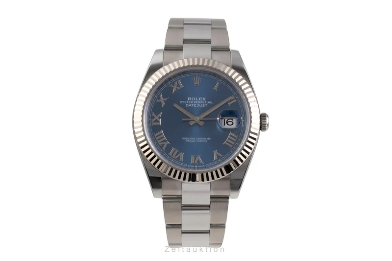Rolex Datejust steel / white gold automatic men's watch 126334 [2504896]