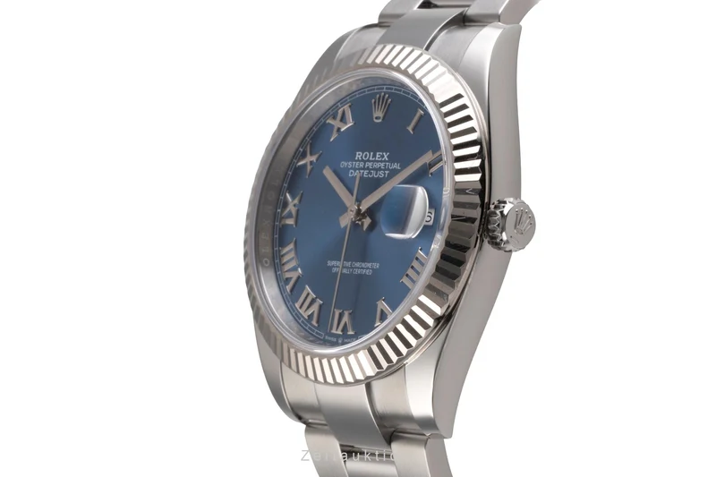 Rolex Datejust steel / white gold automatic men's watch 126334 [2504896]