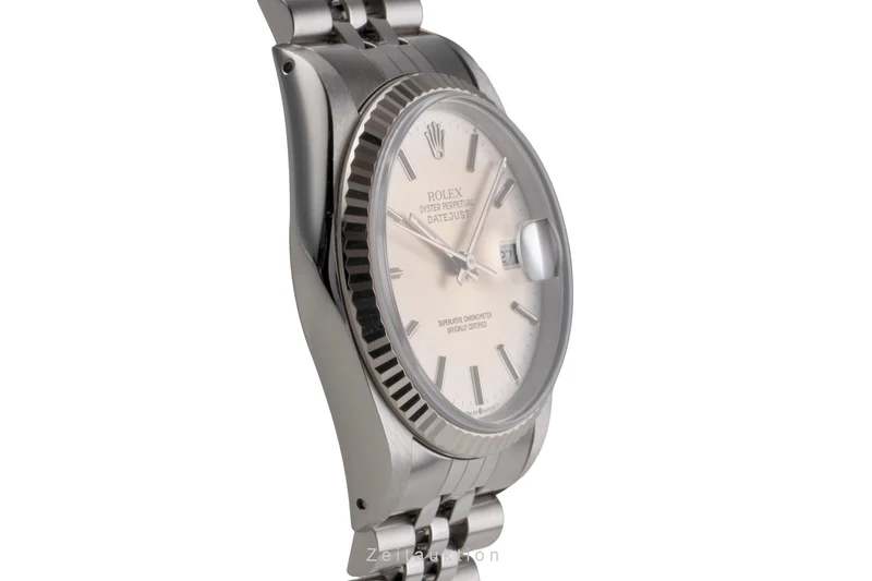 Rolex Datejust steel / white gold automatic men's watch 16234 [2505131]