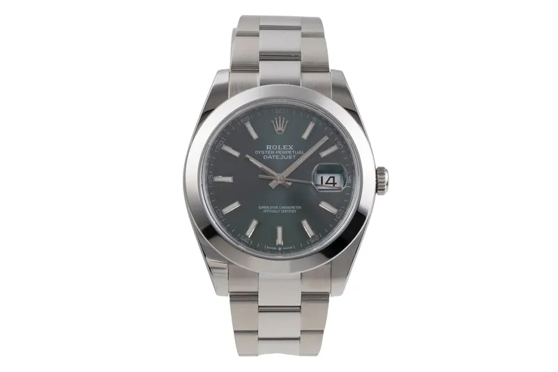 Rolex Datejust steel automatic men's watch 126300 [2505246]