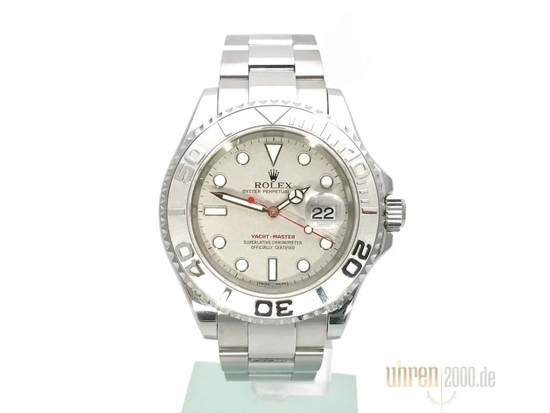Rolex Yacht-Master 40 Edelstahl Platin 16622 aus 2002
