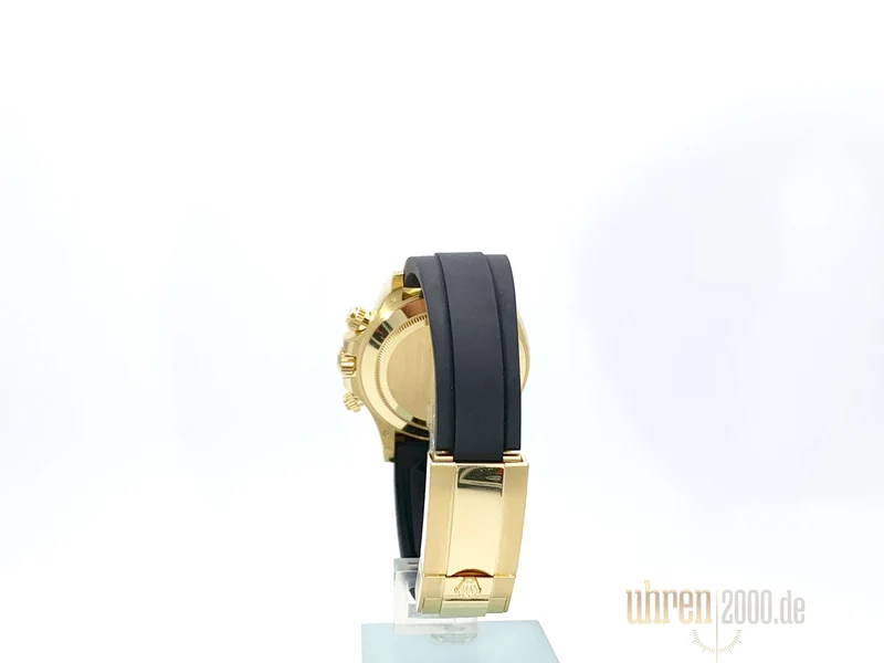 Rolex Daytona 116518LN Gelbgold Oysterflex Zifferblatt Weiß