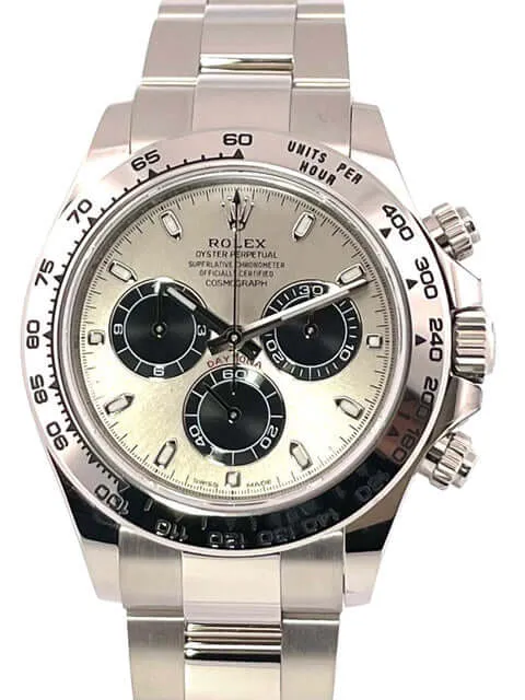 Rolex Cosmograph Daytona 116509 Weißgold Grau