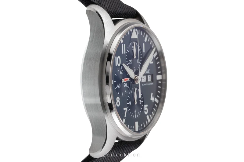 IWC Fliegerchronograph chronograph steel automatic men's watch IW377714 LP: 7800EUR [2505001]