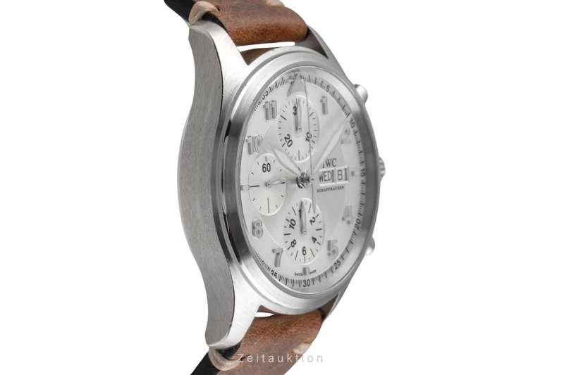 IWC Fliegerchronograph chronograph steel automatic men's watch IW371702 LP: 8300EUR [2502787]
