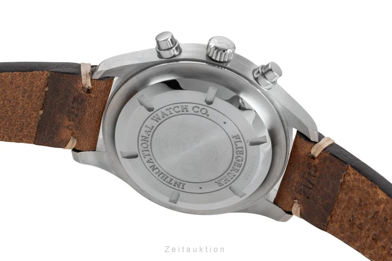 IWC Fliegerchronograph chronograph steel automatic men's watch IW371702 LP: 8300EUR [2502787]