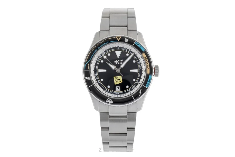 Christopher Ward Desk Diver steel automatic men's watch C65-41ADA2-DDK Limited [2505231]