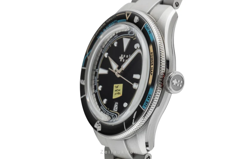 Christopher Ward Desk Diver steel automatic men's watch C65-41ADA2-DDK Limited [2505231]