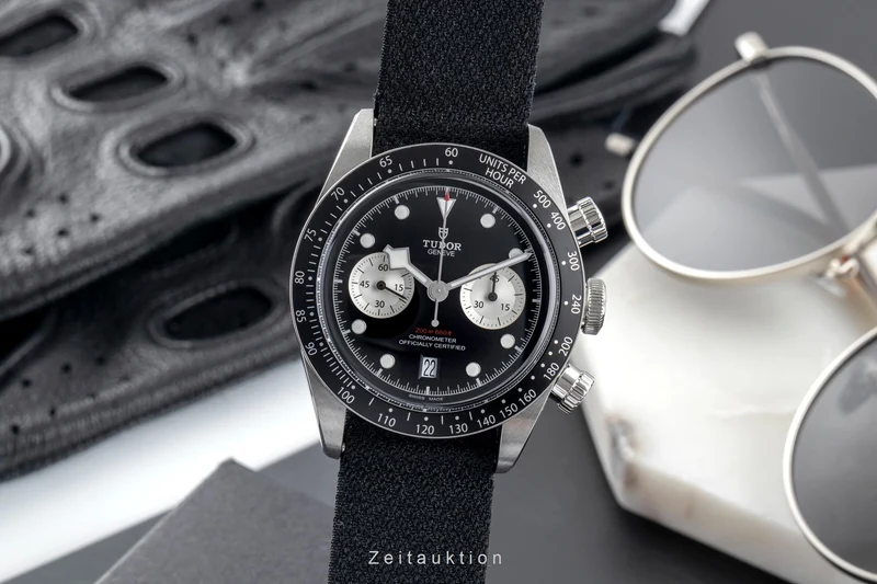Tudor Black Bay chronograph steel automatic men's watch 79360N LP: 5760EUR [2505029]