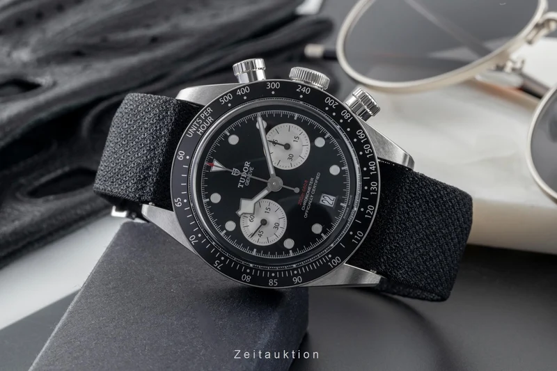 Tudor Black Bay chronograph steel automatic men's watch 79360N LP: 5760EUR [2505029]
