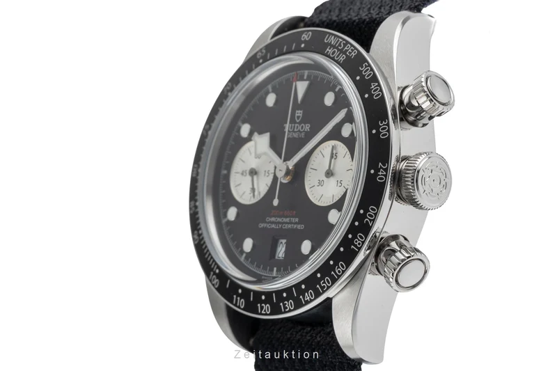 Tudor Black Bay chronograph steel automatic men's watch 79360N LP: 5760EUR [2505029]