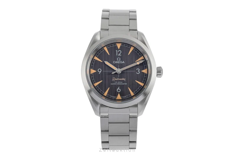 Omega Railmaster steel automatic men's watch 220.10.40.20.01.001 [2504988]