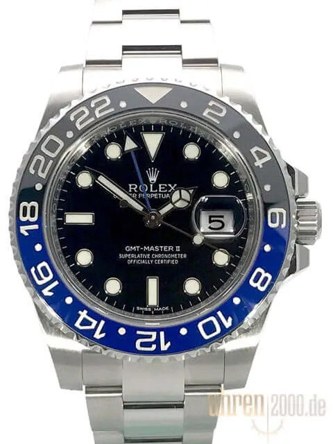 Rolex GMT Master II Edelstahl 116710 BLNR gebraucht aus 2015