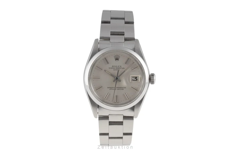 Rolex Date steel automatic men's watch 1500 [2504070]