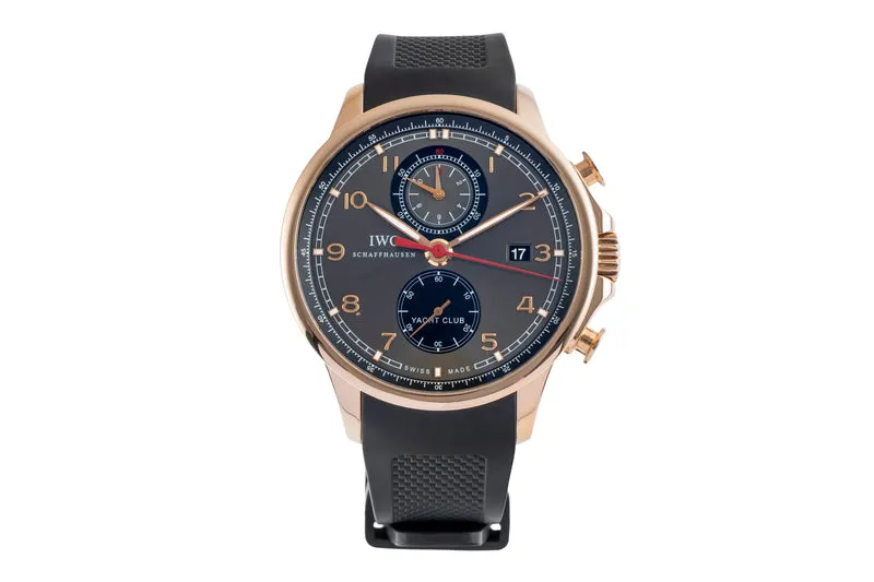 IWC Portugieser chronograph 18 ct red gold automatic men's watch IW390202 [2504945]