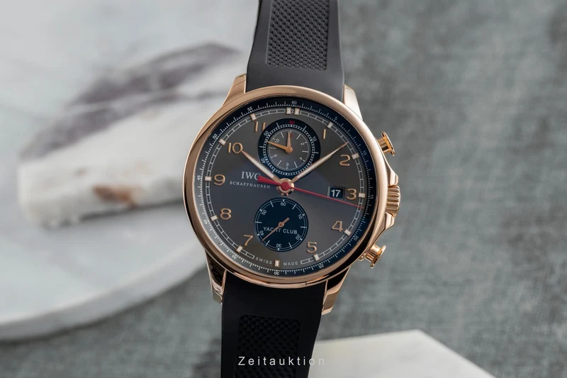 IWC Portugieser chronograph 18 ct red gold automatic men's watch IW390202 [2504945]