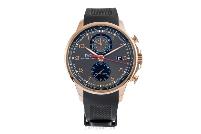 IWC Portugieser chronograph 18 ct red gold automatic men's watch IW390202 [2504945]