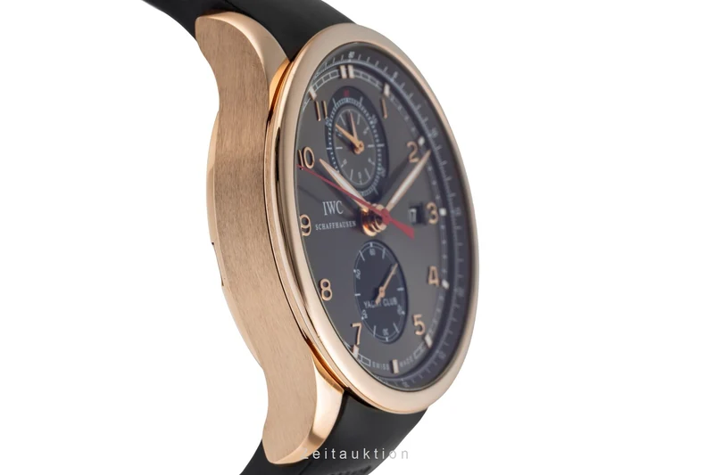 IWC Portugieser chronograph 18 ct red gold automatic men's watch IW390202 [2504945]