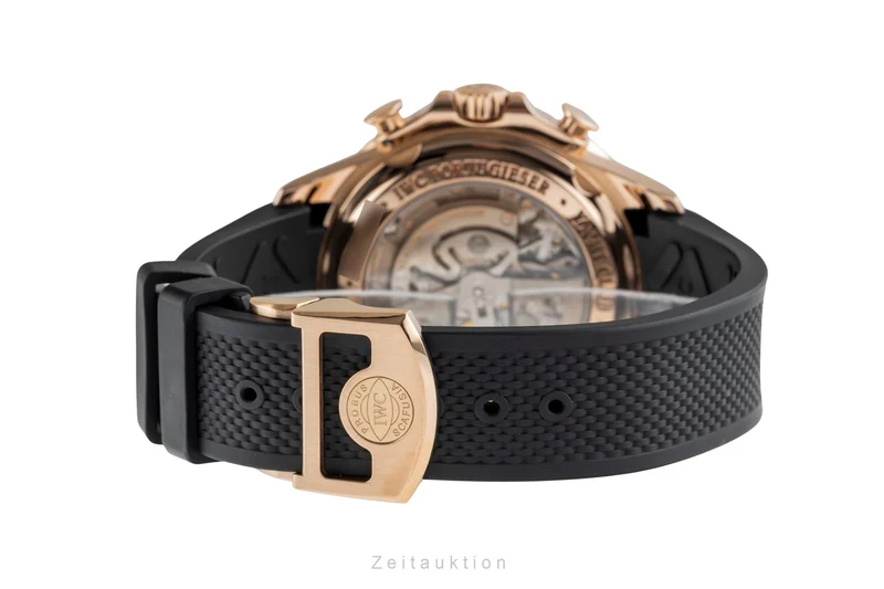 IWC Portugieser chronograph 18 ct red gold automatic men's watch IW390202 [2504945]