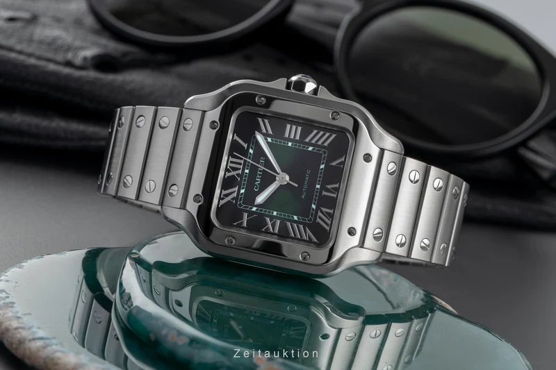 Cartier Santos steel automatic women's watch WSSA0061 LP: 8050EUR [2504602]
