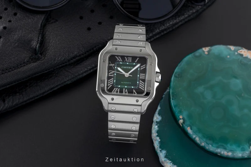 Cartier Santos steel automatic women's watch WSSA0061 LP: 8050EUR [2504602]