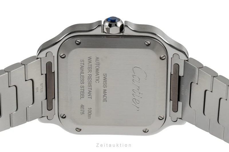 Cartier Santos steel automatic women's watch WSSA0061 LP: 8050EUR [2504602]