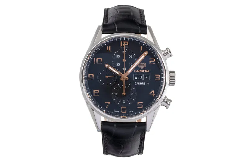 Tag Heuer Carrera chronograph steel automatic men's watch CV2A1AB.FC6379 [2504314]