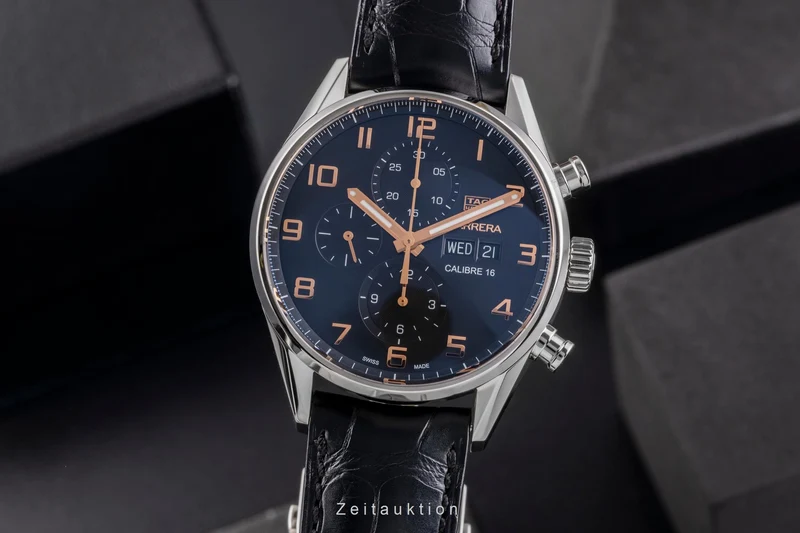 Tag Heuer Carrera chronograph steel automatic men's watch CV2A1AB.FC6379 [2504314]