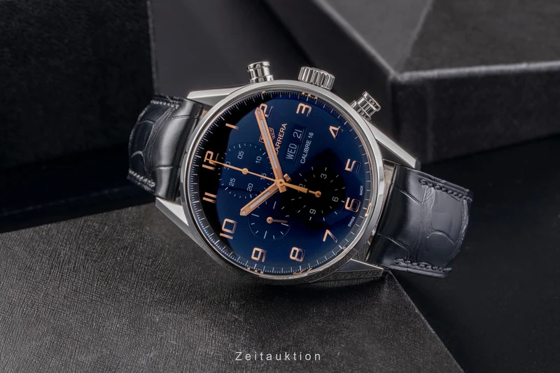 Tag Heuer Carrera chronograph steel automatic men's watch CV2A1AB.FC6379 [2504314]