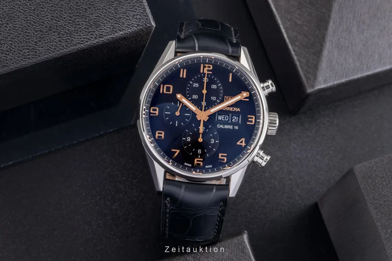 Tag Heuer Carrera chronograph steel automatic men's watch CV2A1AB.FC6379 [2504314]