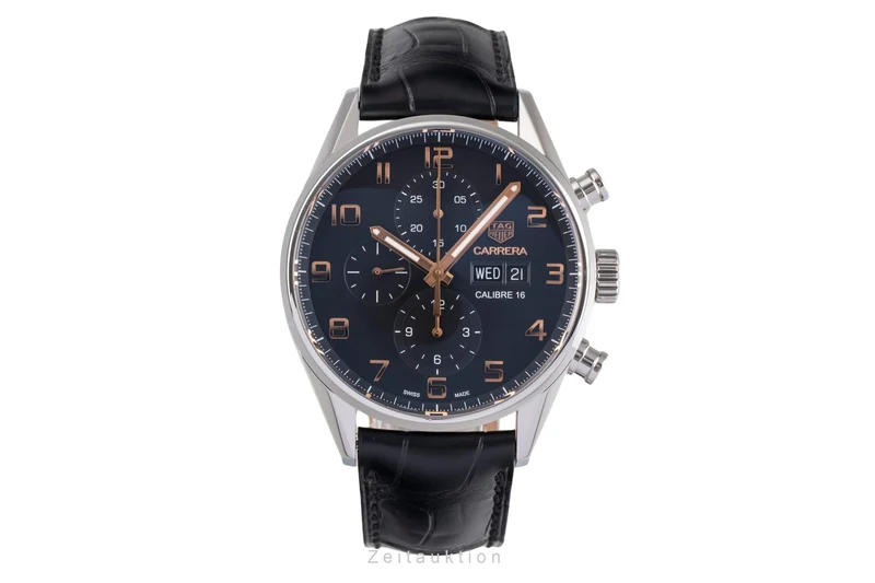 Tag Heuer Carrera chronograph steel automatic men's watch CV2A1AB.FC6379 [2504314]