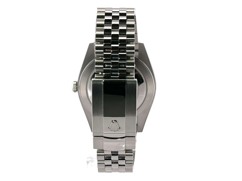 Rolex Datejust 41 Edelstahl Weißgold 126334 Rhodium Jubile-Band