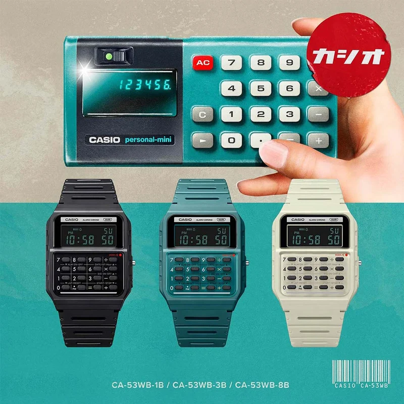 Casio Vintage Calculator CA-53WB-3BEF