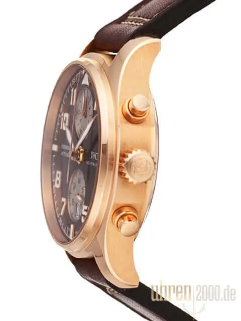 IWC Fliegeruhr Chronograph IW387805 Edition Antoine de Saint Exupery Rotgold