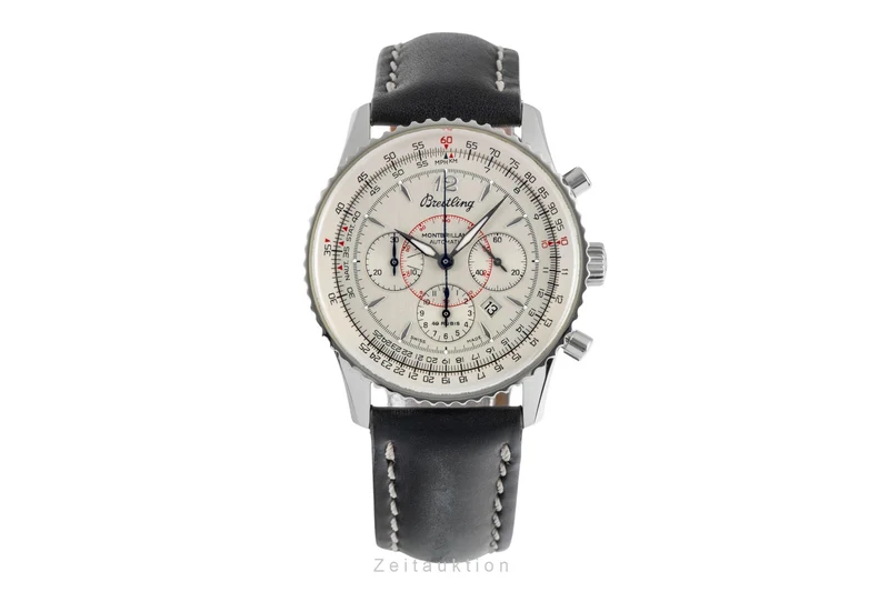Breitling Montbrillant chronograph steel automatic men's watch A41330 [2504651]