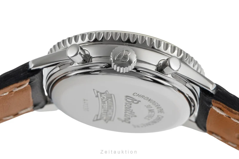 Breitling Montbrillant chronograph steel automatic men's watch A41330 [2504651]
