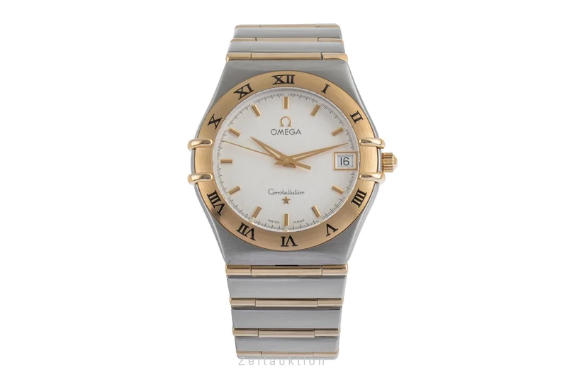 Omega Constellation steel / gold quartz men's watch 1212.30.00 [2504489]
