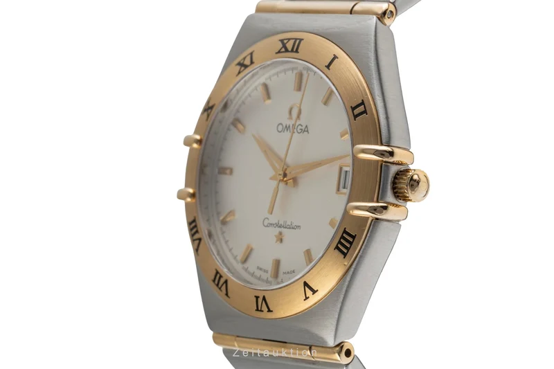 Omega Constellation steel / gold quartz men's watch 1212.30.00 [2504489]