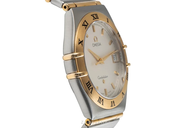 Omega Constellation steel / gold quartz men's watch 1212.30.00 [2504489]