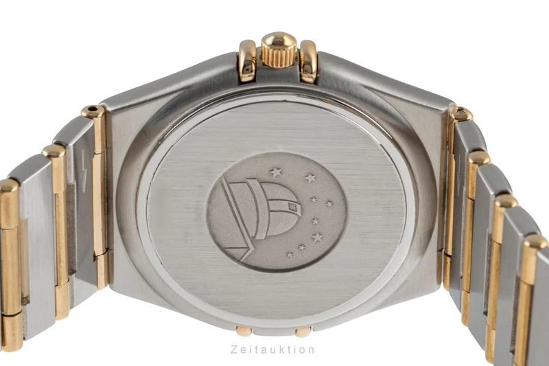 Omega Constellation steel / gold quartz men's watch 1212.30.00 [2504489]