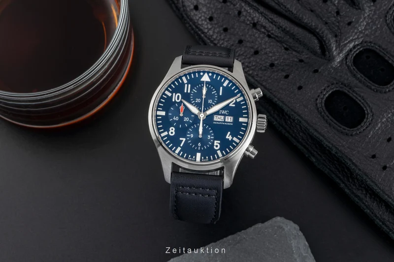 IWC Fliegerchronograph chronograph steel automatic men's watch IW377714 LP: 7800EUR [2505194]