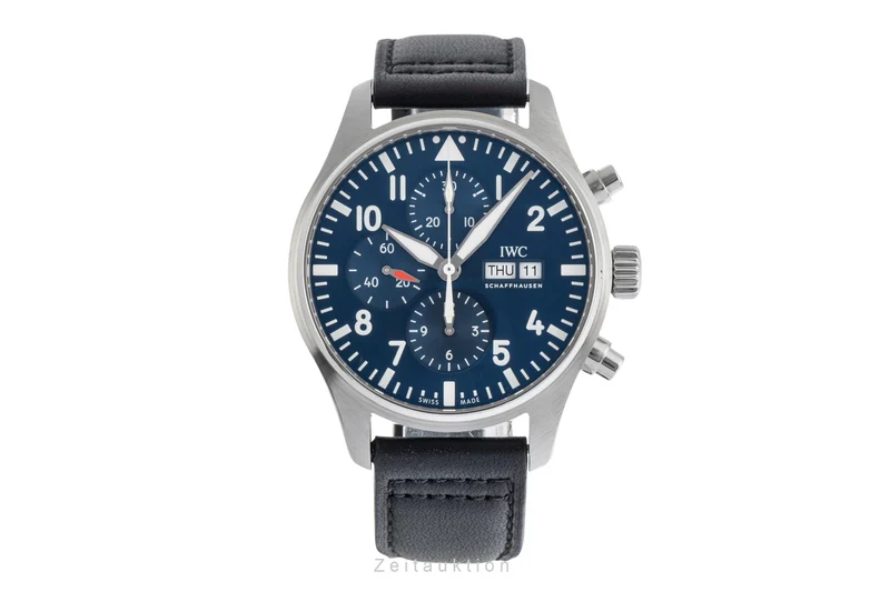 IWC Fliegerchronograph chronograph steel automatic men's watch IW377714 LP: 7800EUR [2505194]