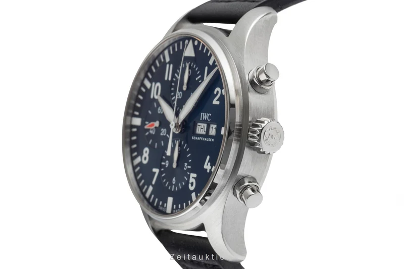 IWC Fliegerchronograph chronograph steel automatic men's watch IW377714 LP: 7800EUR [2505194]
