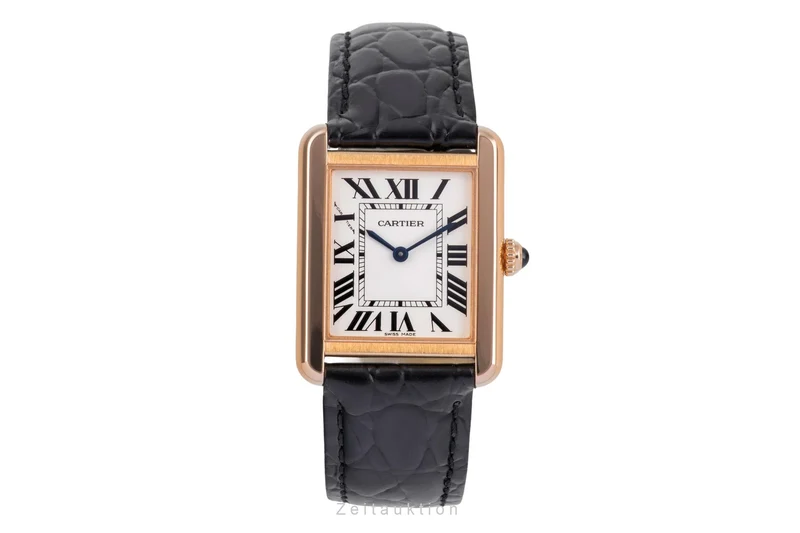 Cartier Tank 18 ct red gold quartz men's watch W5200024 [2505228]