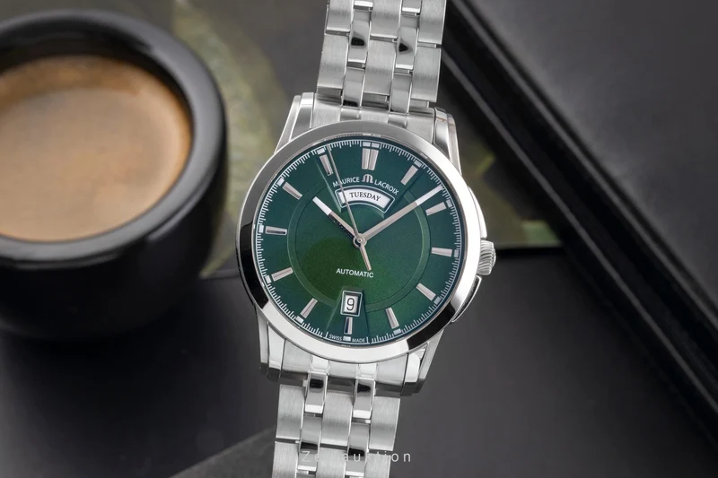 Maurice Lacroix Pontos steel automatic men's watch PT6158-SS002-63E-1 [2505140]