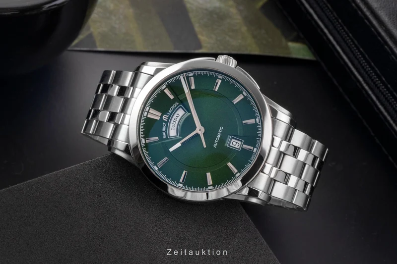 Maurice Lacroix Pontos steel automatic men's watch PT6158-SS002-63E-1 [2505140]
