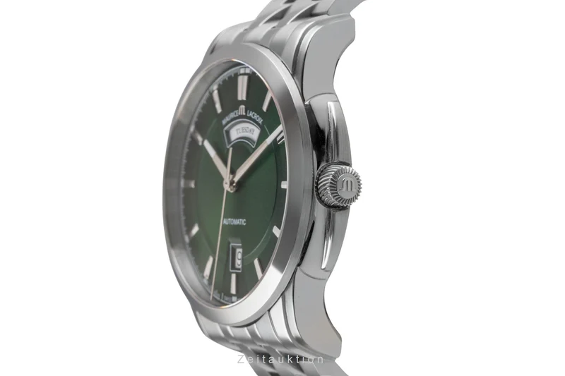 Maurice Lacroix Pontos steel automatic men's watch PT6158-SS002-63E-1 [2505140]